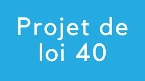Projet de loi no 40